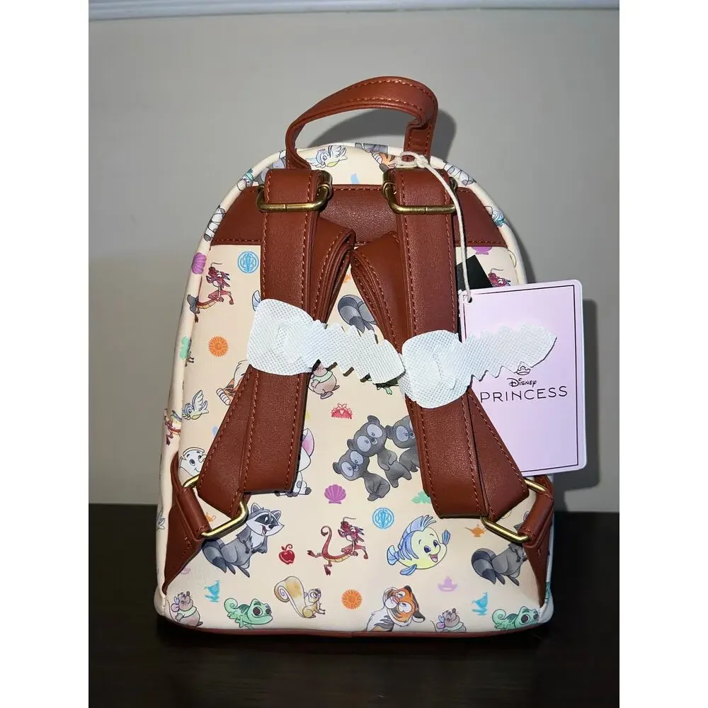 Disney Loungefly Princess Sidekicks Mini Backpack Pascal Meeko